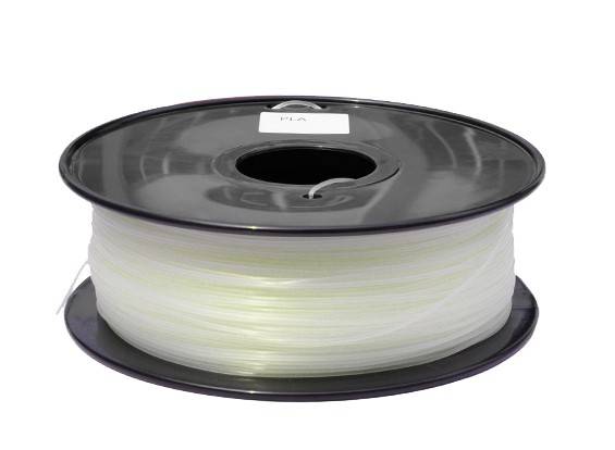 3D Printer PLA Filament 1.75mm Glow In Dark Green