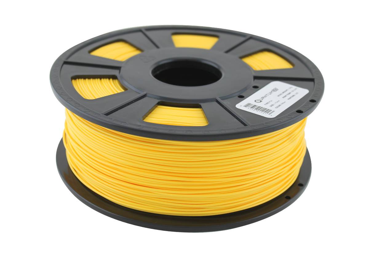 3D Printer PLA Filament 1.75mm Yellow
