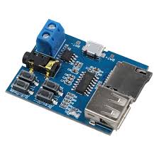 TF/U Disk MP3 Format Decoder Board Amplifier Module