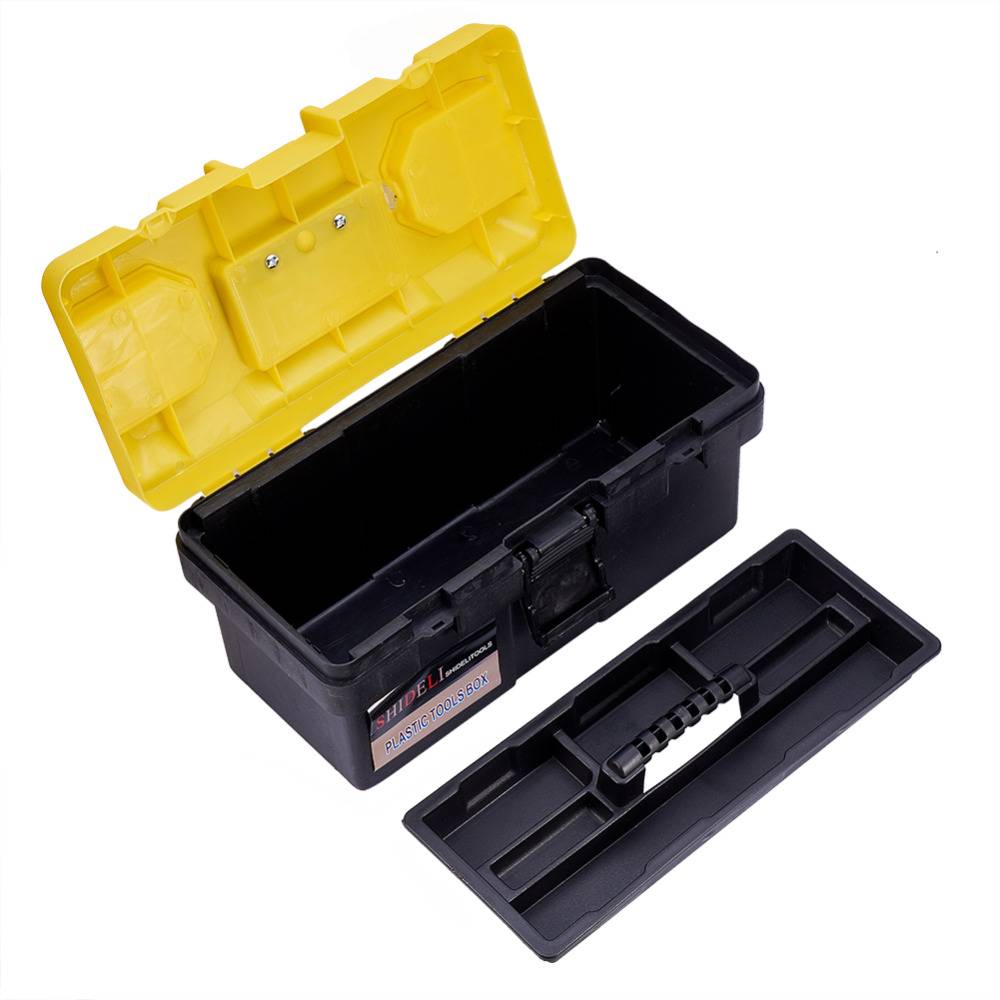 14 Inch Hand Carry Lockable Storage Tool Box
