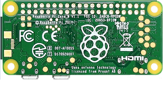 Compact Series Raspberry Pi Raspberry Pi Zero W V1.1 - Compact Wireless Computer | Electra Store ...