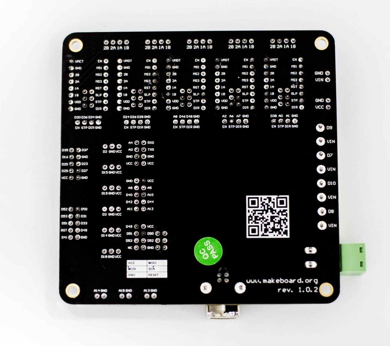 Micromake Makeboard Mini 3D Printer Control Board Support Heatbed Compatible with RAMPS 1.4 - Image 2
