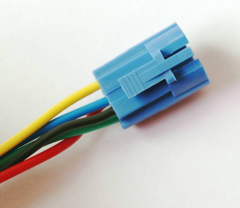 16mm Waterproof Power 12V LED 5Pin ON-OFF Metal Push Button Switch + Connector