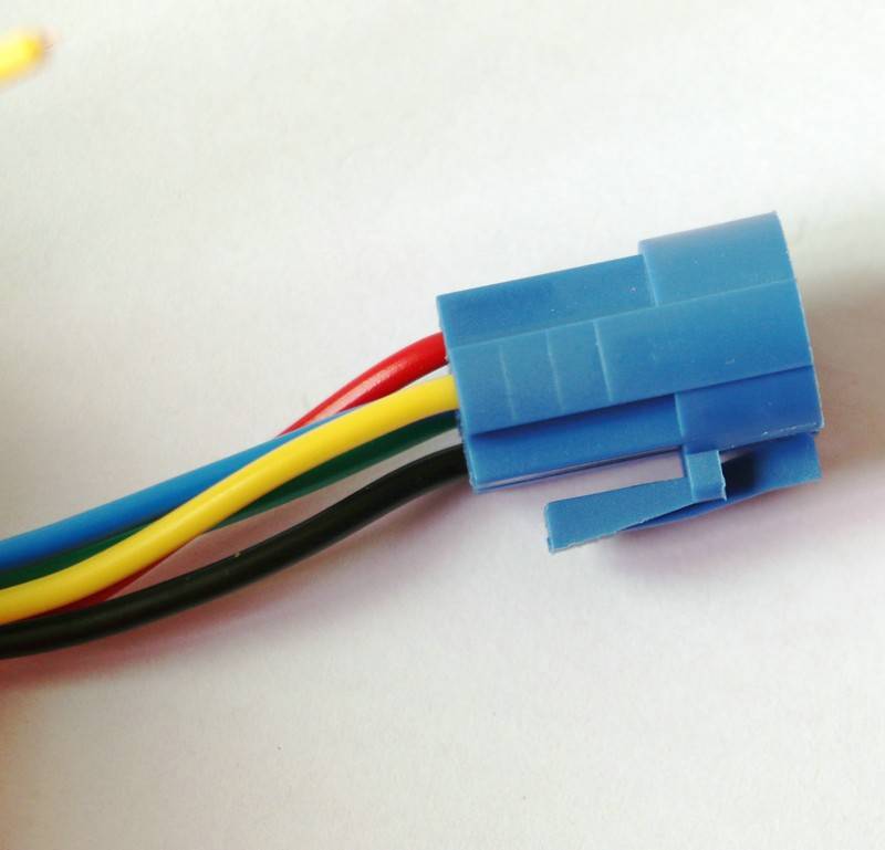 16mm Waterproof Power 12V LED 5Pin ON-OFF Metal Push Button Switch + Connector