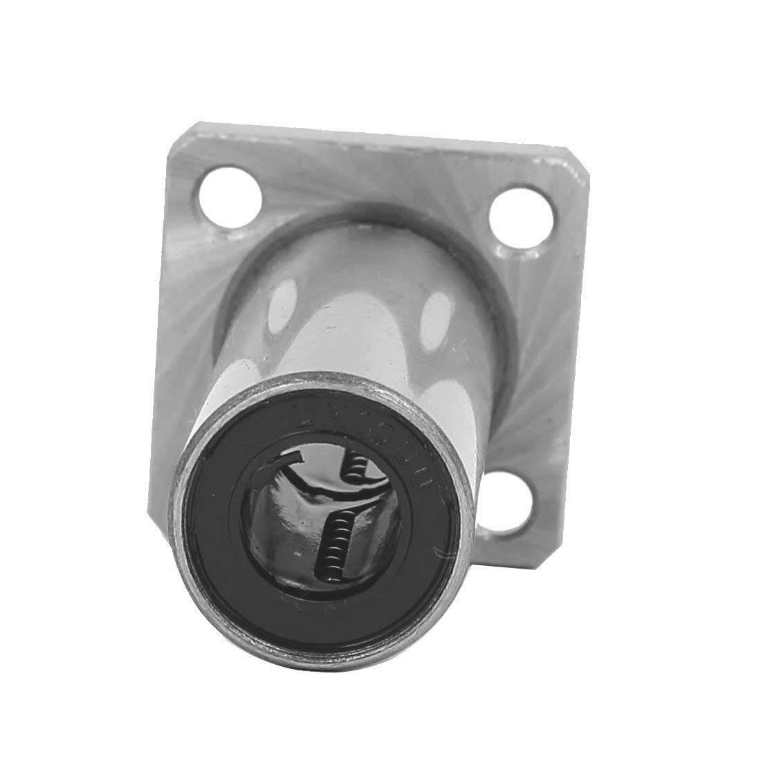 LMK10LUU Square Flange Mounted Linear Motion Ball Bearing