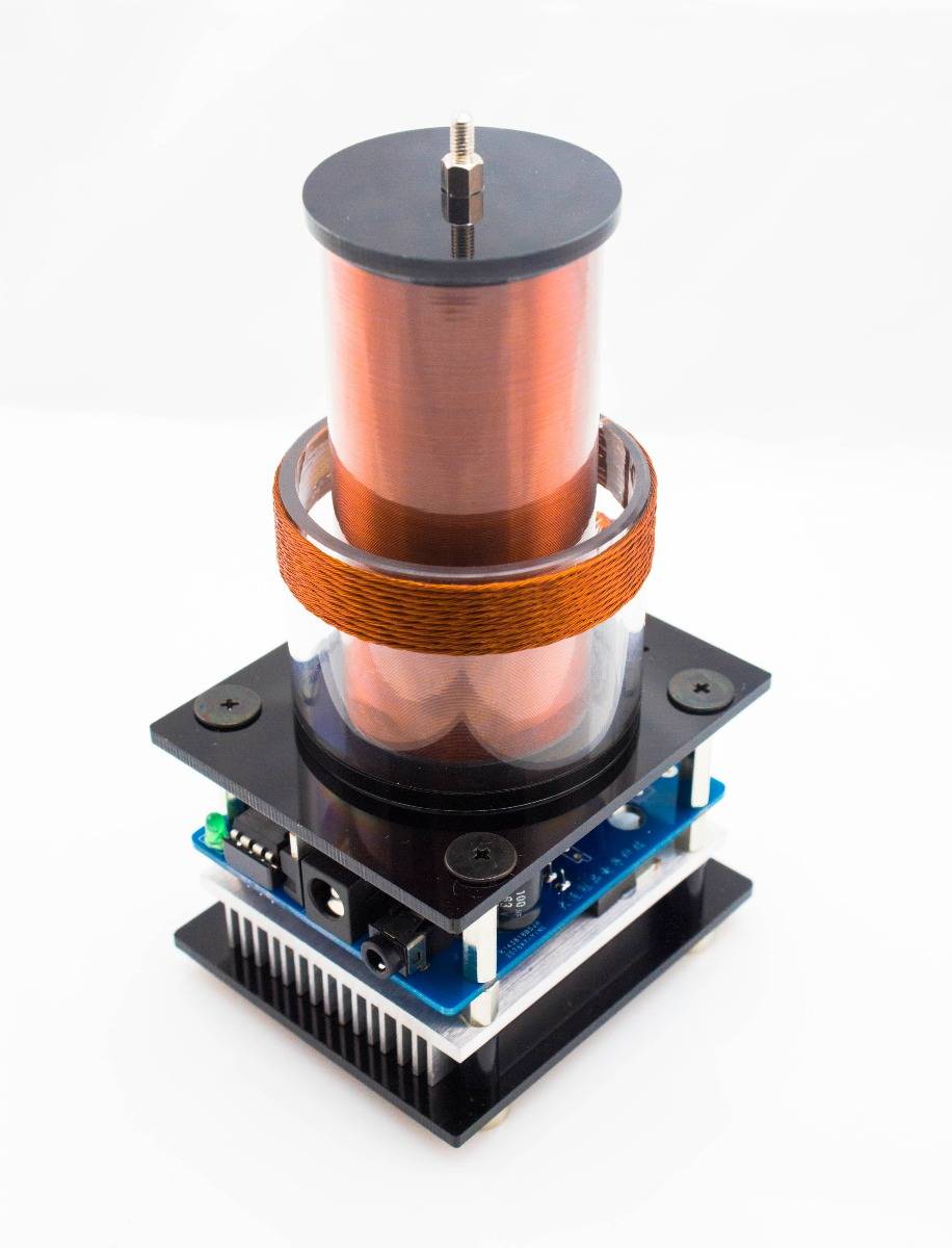 AC 100-240V High Power Music Tesla Coil Plasma Speaker With Adapter