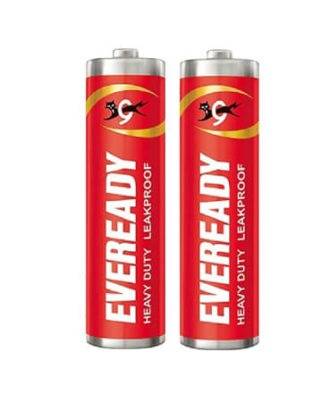 Eveready AA 1.5V Two Batteries Red