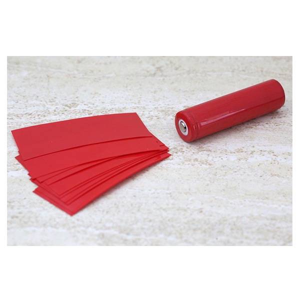 Heat Shrink for Battery 18650 – RED Color