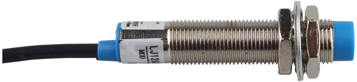 LJ12A3-4-Z/AY Detection PNP NO 4mm Tubular Inductive Proximity Sensor Switch DC 5V-30V 200mA
