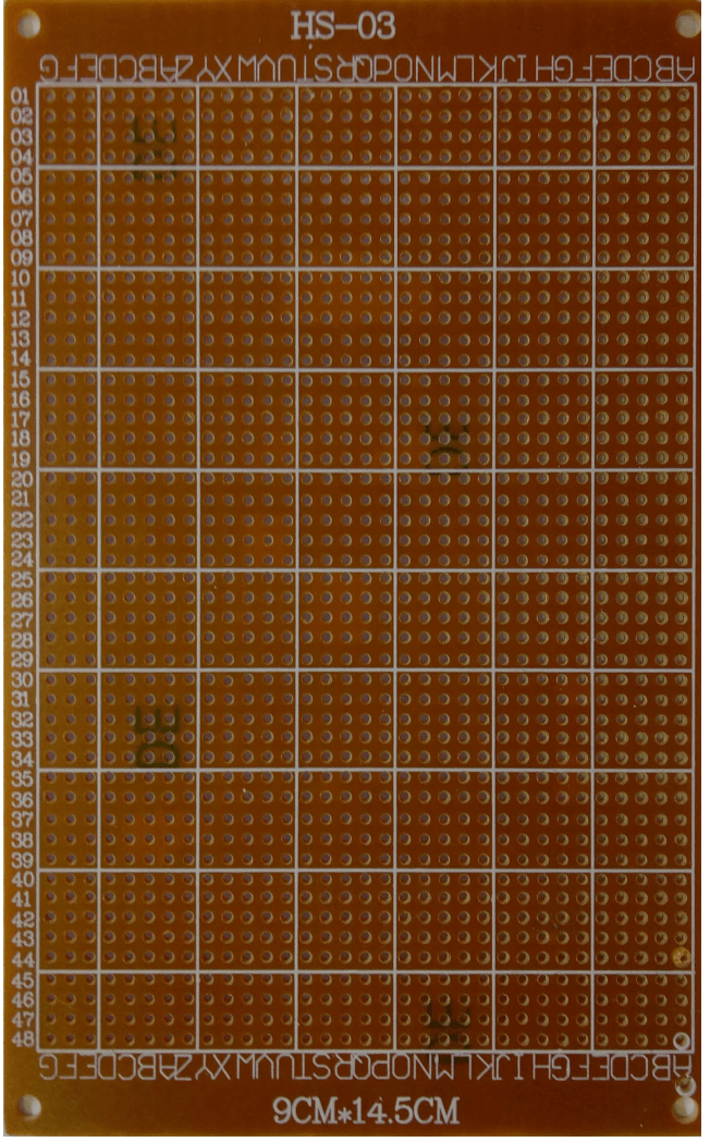 PCB Prototype Board – Vero Board Half Line 9X14.5 CM