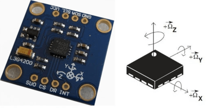 3 Axis Digital Gyroscope Sensor Module GY-50 L3G4200