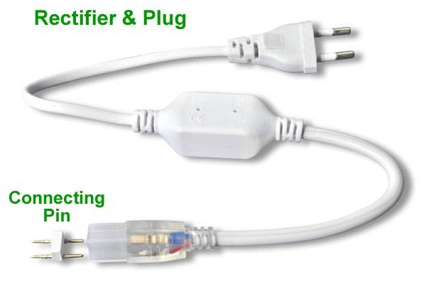 Led Plug Set 220V LED Strip Plug for Flexible Lighting | Electra Store - Electra Store