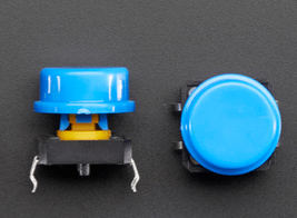 Press OMRON 4pin 12x12x7.3 mm With Cap