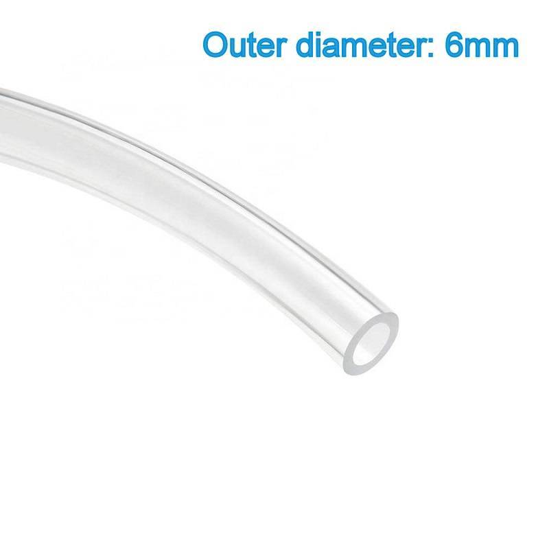 PU Air/Water Hose Transparent 4/6mm - 1 Meter