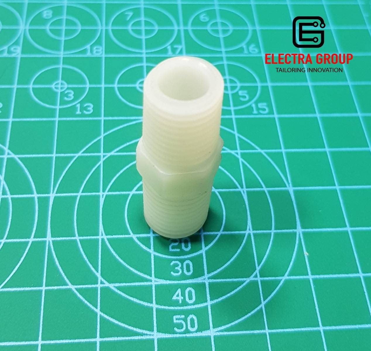 Male to Male Thread PVC-U Connector for 6mm Tube