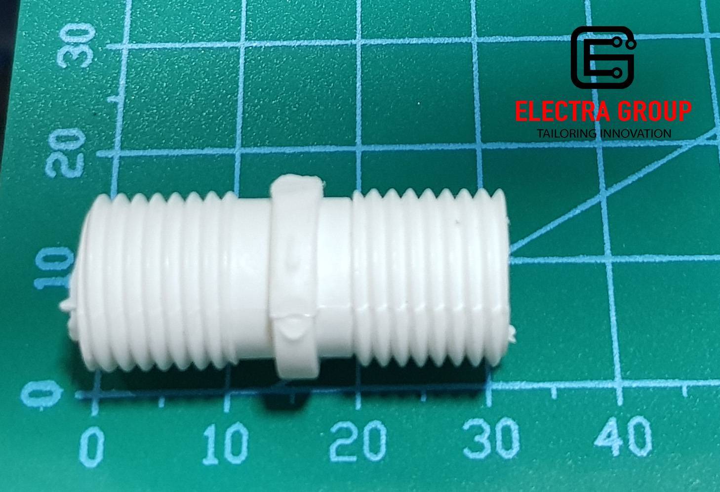 Male to Male Thread PVC-U Connector for 6mm Tube