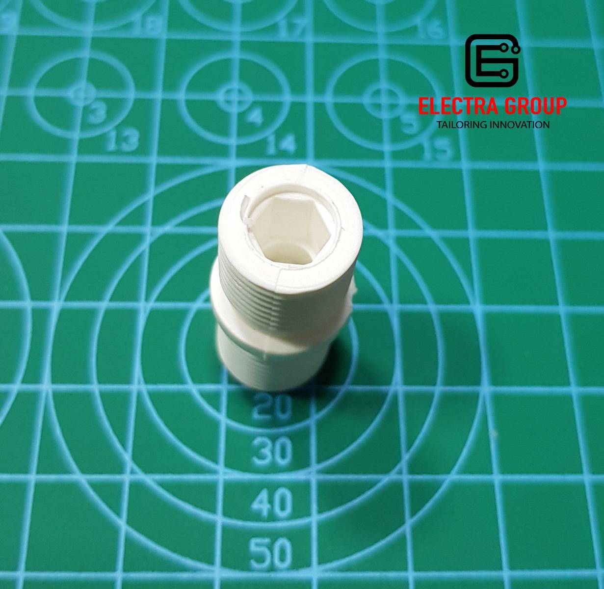 Male to Male Thread PVC-U Connector for 6mm Tube
