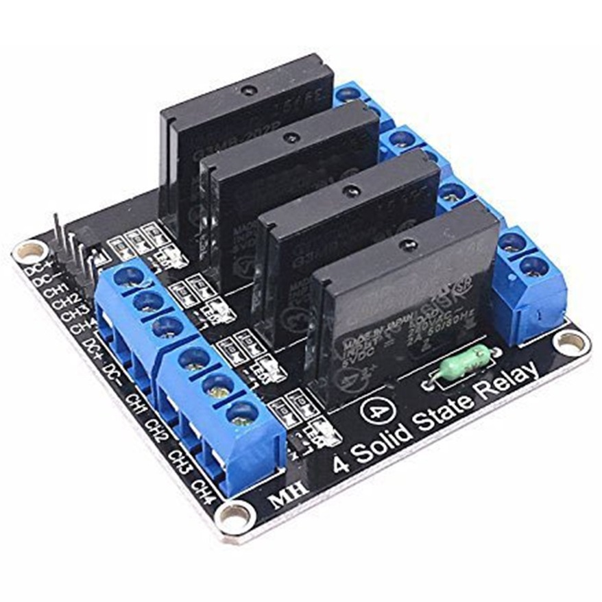 5V Solid State Relay Module - 4 Channel Control | Electra Store ...
