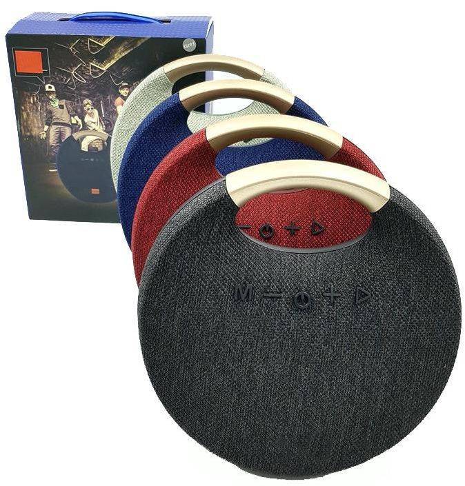 M1 mini bluetooth Portable splash proof speaker with Pendrive/Sd Card/Aux Support - Black