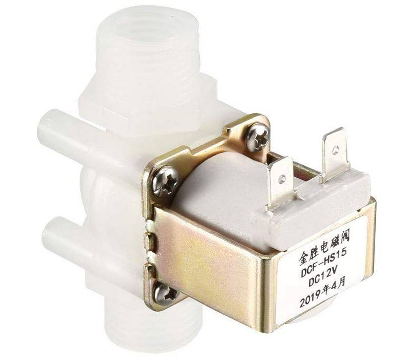 DCF-HS15 Electric Water Solenoid Valve 12VDC 0.02-1Mpa Normally Closed