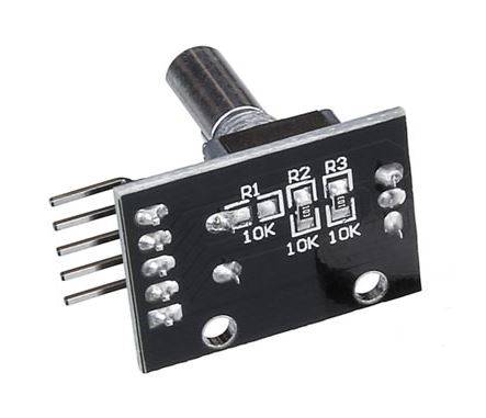 Rotary Encoder with Push Switch - 20 PPR High Resolution - Electra Store