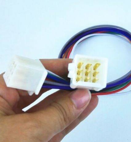 9 Pin 2.8mm Male to Female Connector Cable Extension