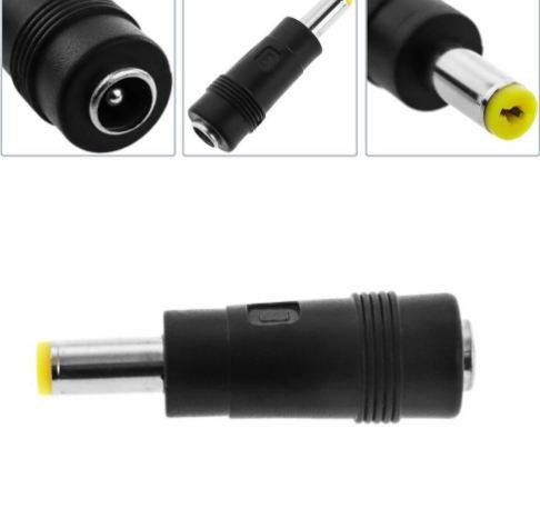 4.0mm x 1.7mm Male to Female Plug Jack DC Connector Adapter