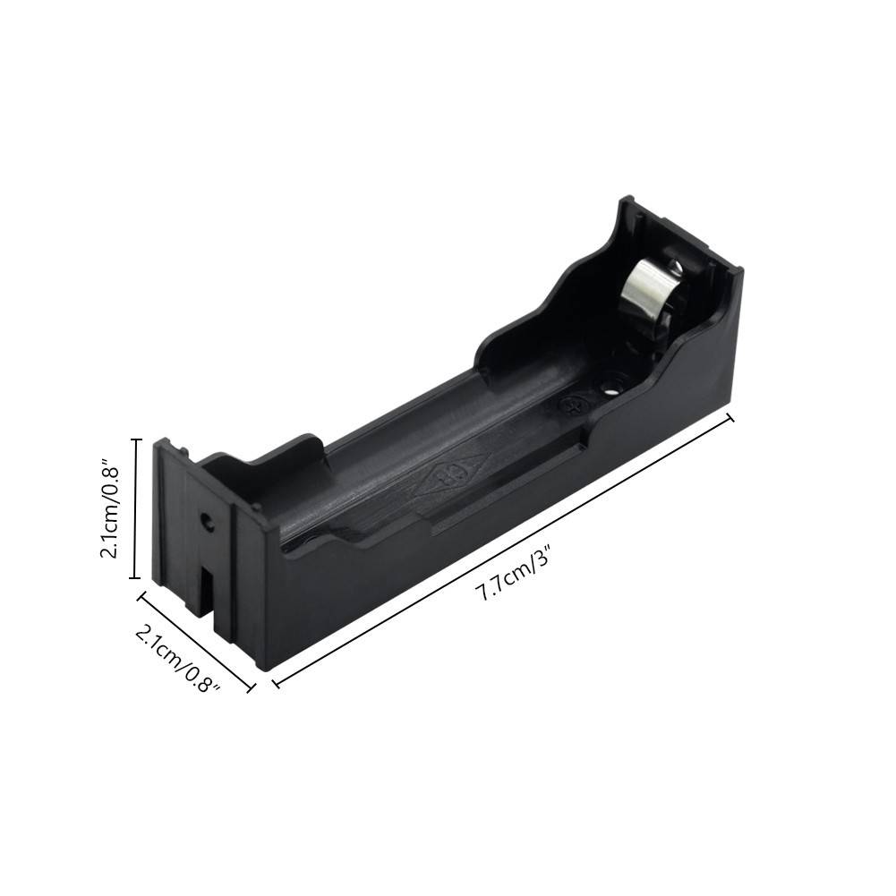 18650 Battery Case Holder 1 Cell with Hard Pin for PCB