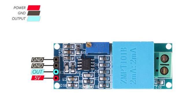AC Voltage Sensor Module ZMPT101B