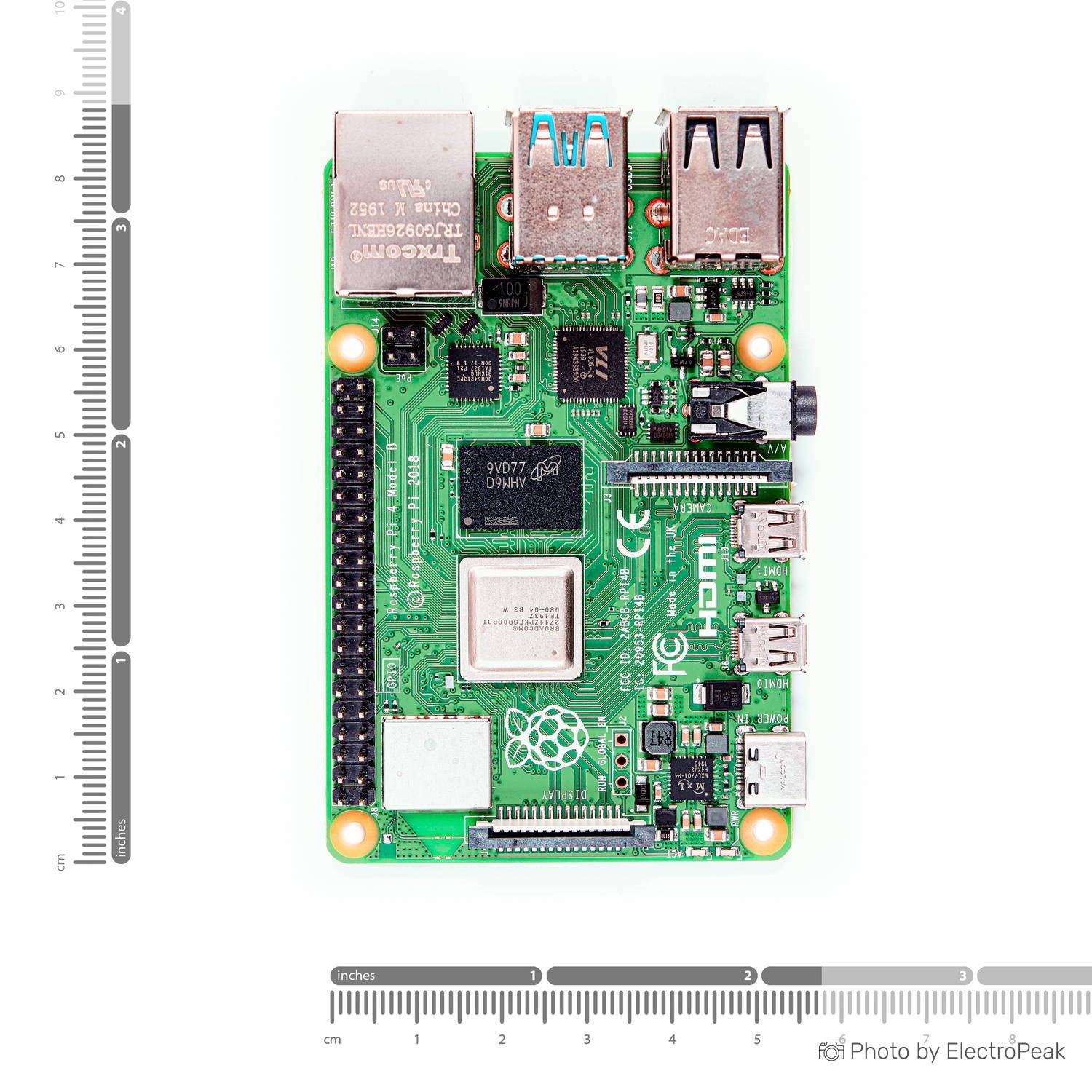 Raspberry Pi 4 Computer Model B – 8GB RAM – Made in UK