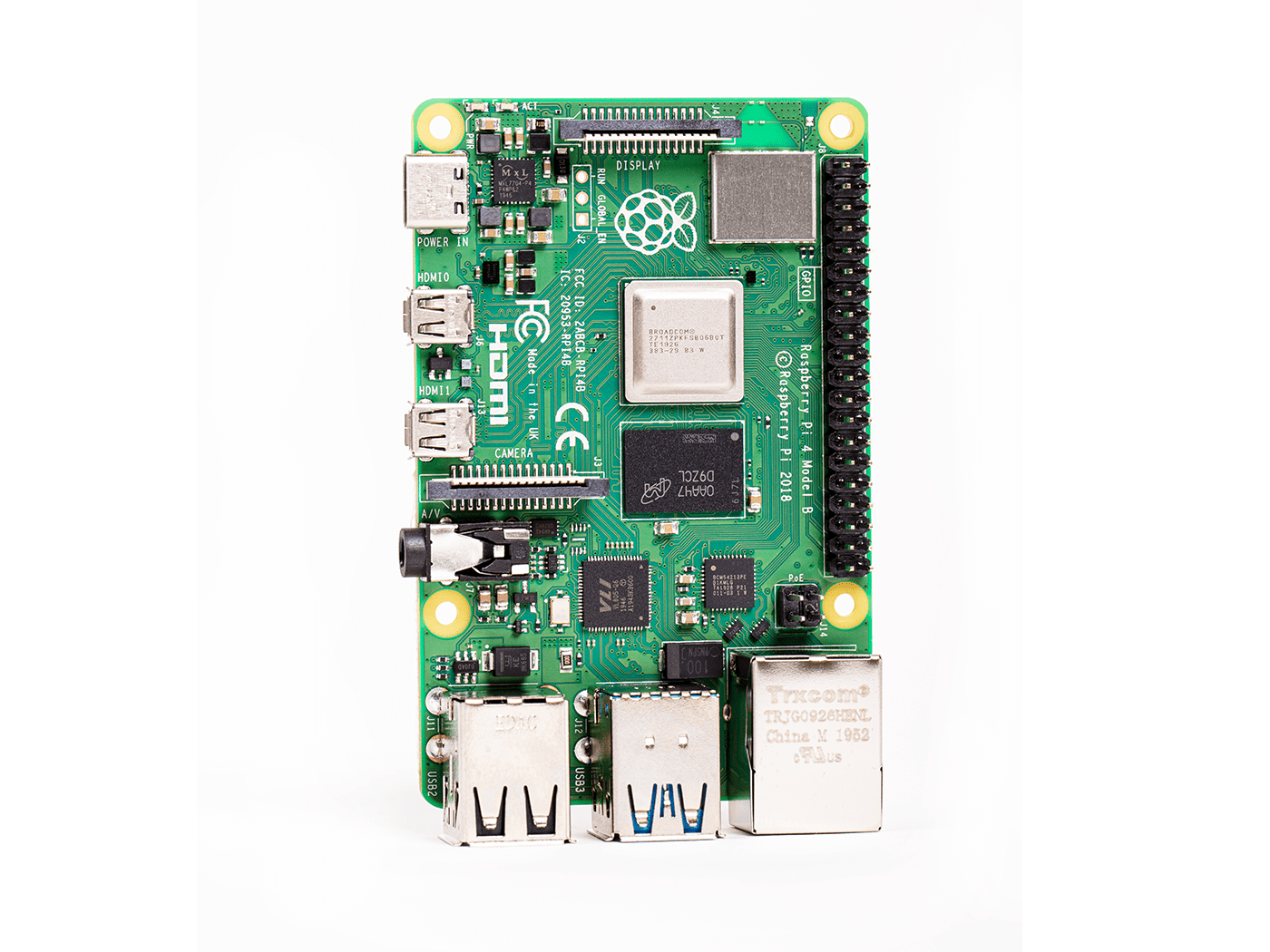 Raspberry Pi 4 Computer Model B – 8GB RAM – Made in UK
