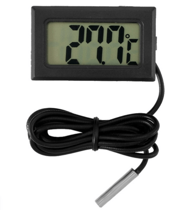 Digital Thermometer Sensor LCD Display-Waterproof Probe
