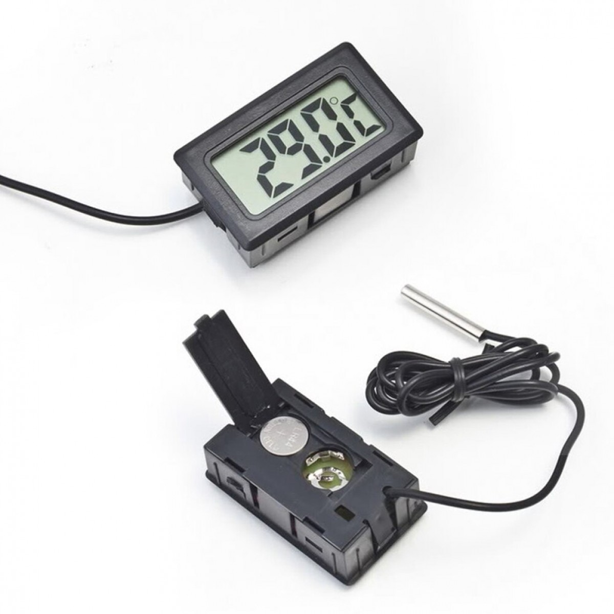 Digital Thermometer Sensor LCD Display-Waterproof Probe