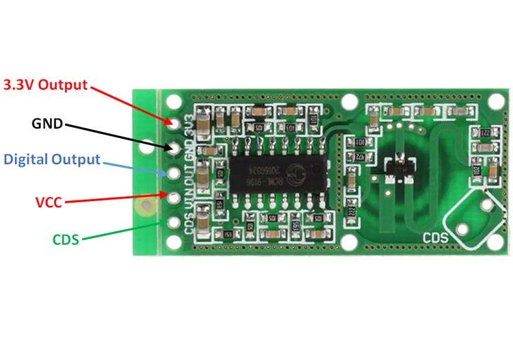 RCWL-0516 Microwave Radar Sensor Switch Module