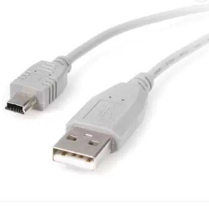 Premium USB White Cable For Arduino Nano 100Cm USB to Mini USB