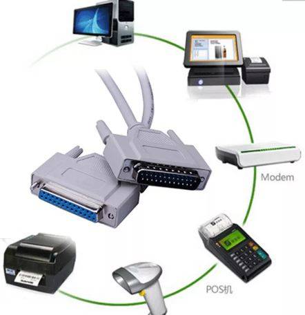 1.5M 25Pin DB25/25F Male to Female Cable