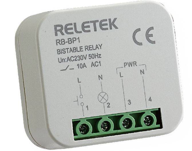 Bistable(impulse) relays RB-BP1/RB-BP2