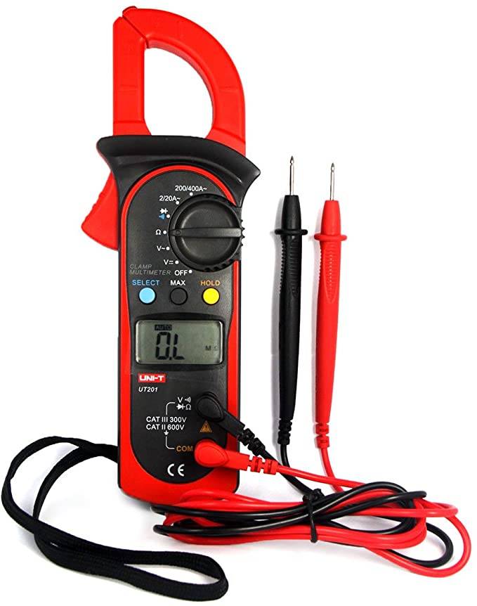 UT201 Digital Clamp Meter 400A-600V | UNI-T
