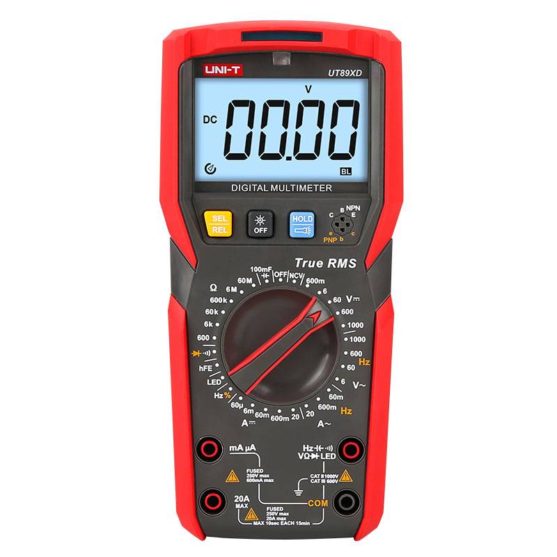 Ut89xd UNI-T UT89XD Digital Multimeter - True RMS, 5-Year Warranty - Electra Store