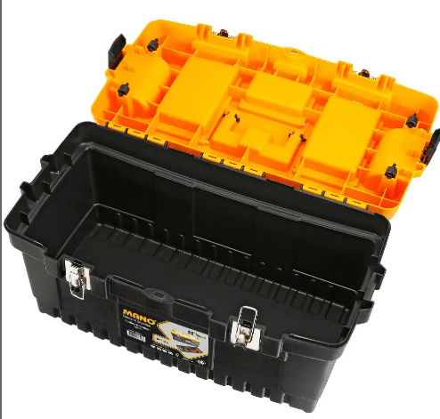 MANO MT-22 Tool Box with Metal Latch