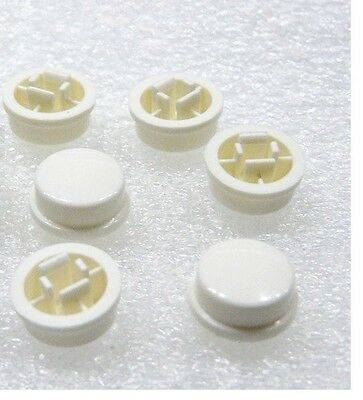 White Cap For 4 Pin Push Button