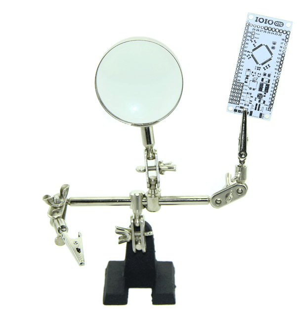 GoldTool Third-Hand Tool With Magnifying Glass