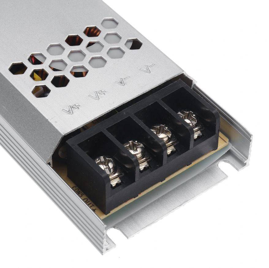 12V 300W LED Power Supply Surge Protected & Slim Design