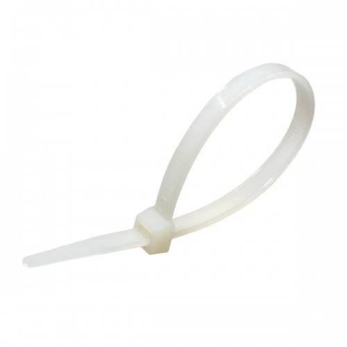200x2.5mm Natural Nylon Standard Cable Tie (100pcs/pack)