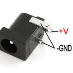 DC Power Jack Female Socket Connector 5.5mmx2.1mm