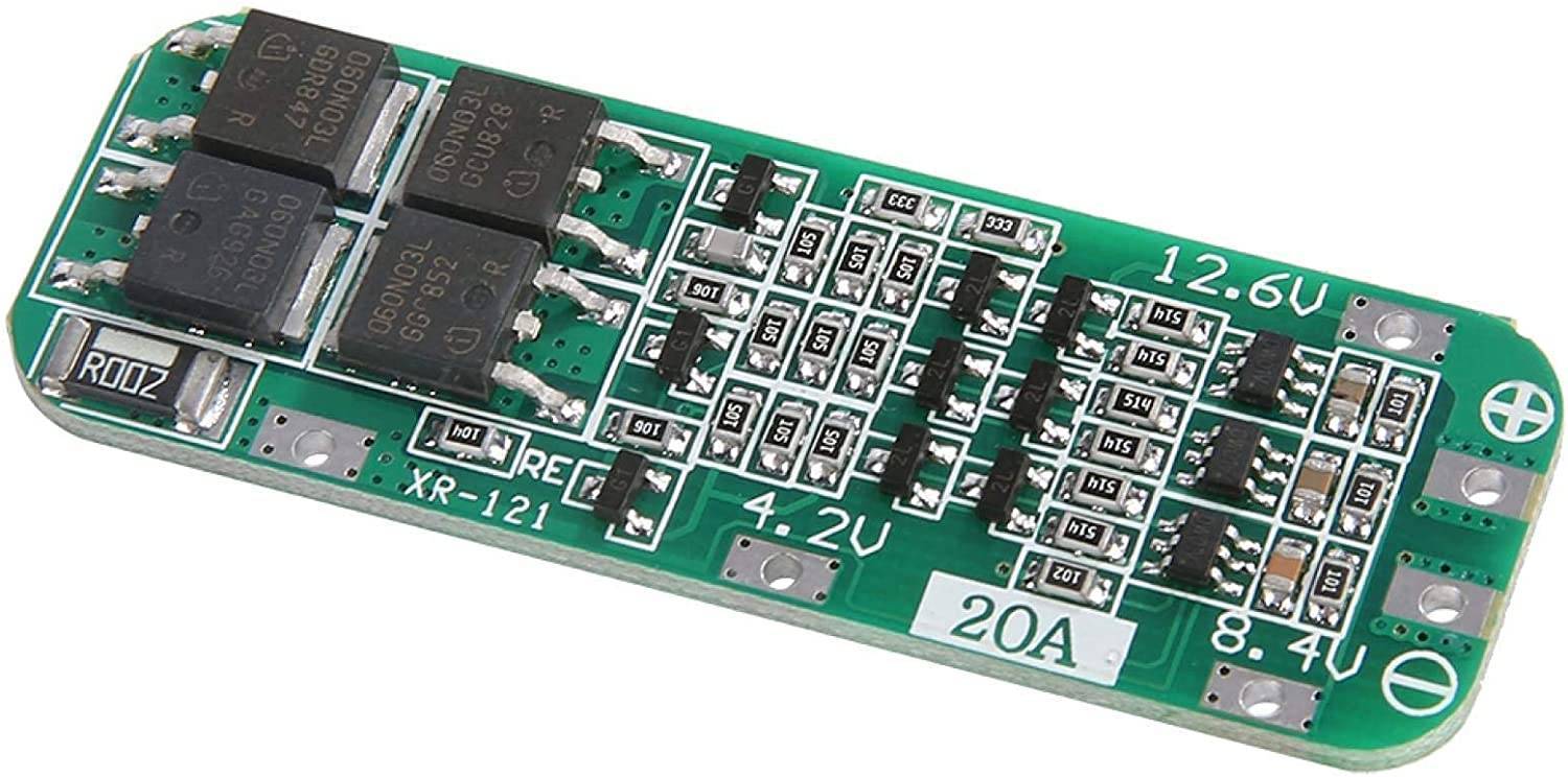 Lithium Battery Charger Protection Module (BMS) 3S 20A 12.6V