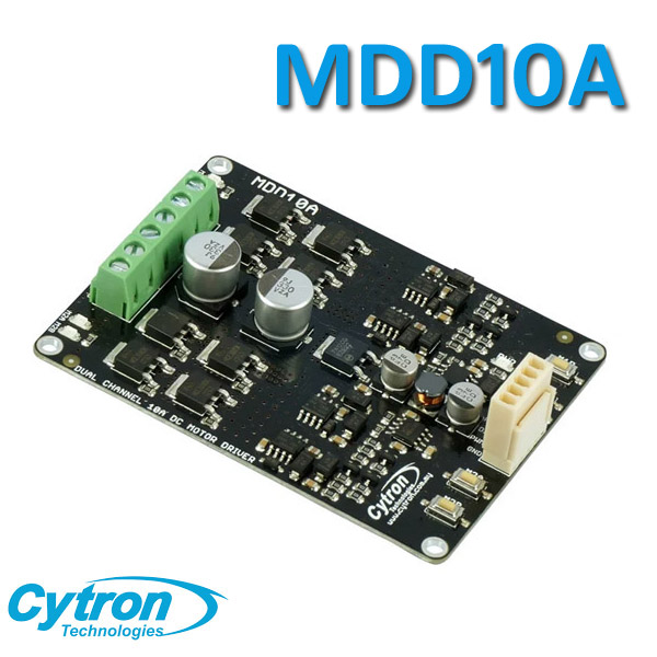 10Amp 5V-30V DC Motor Driver (2 Channels) MDD10A