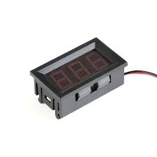 Two-wire DC 4.5V to 30V Digital Voltmeter (Red) - 0.56in