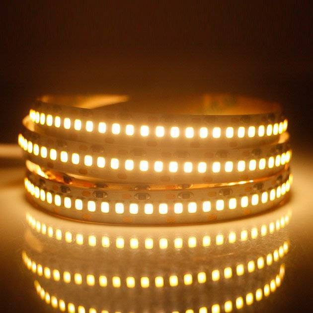 Warm/White LED Strip 2835 SMD 12V 5 Meter (240LEDs/M) - warm
