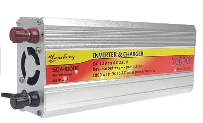 Power Inverter & Charger SAA-1000C 650W 12VDC To 230VAC & USB 5V